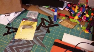 This has not been staged. This is just what my work table looks like right now at this very moment.